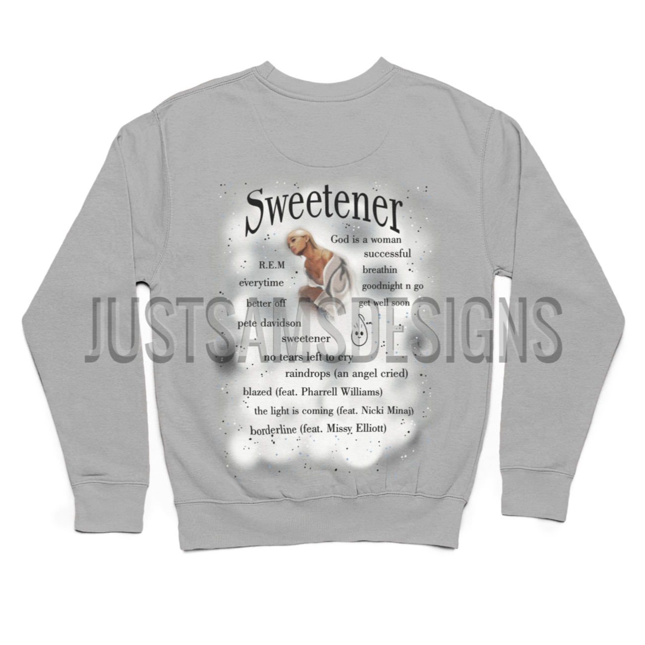 Ariana grande the light is coming sweatshirt hotsell