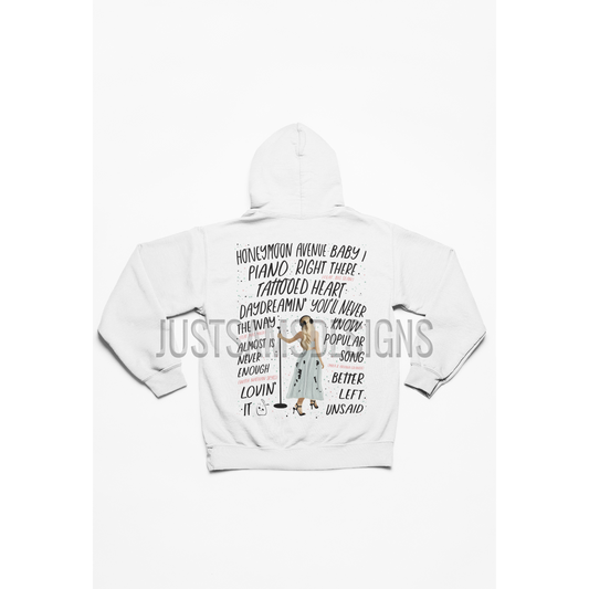 Ariana Grande Yours Truly Album Hoodie White