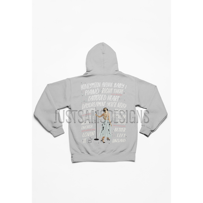 Ariana Grande Yours Truly Hoodie Grey