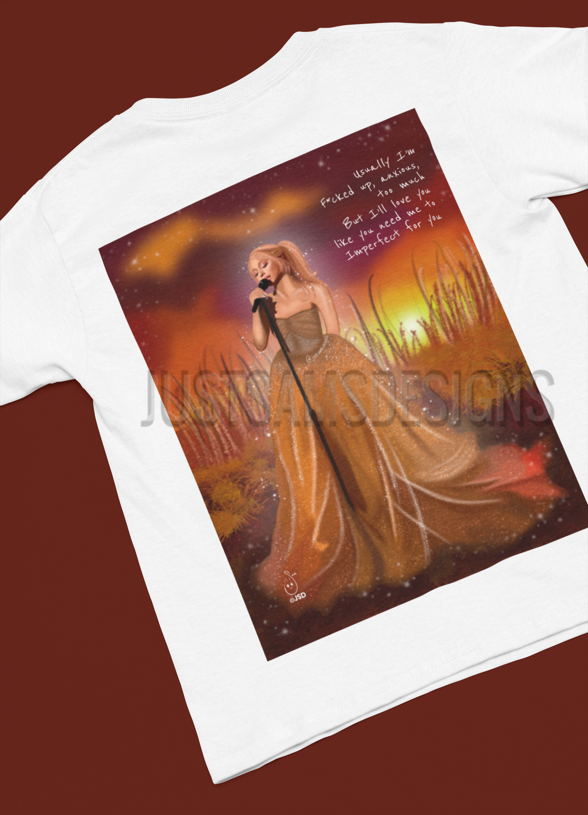 Ariana Grande Imperfect for you t-shirt