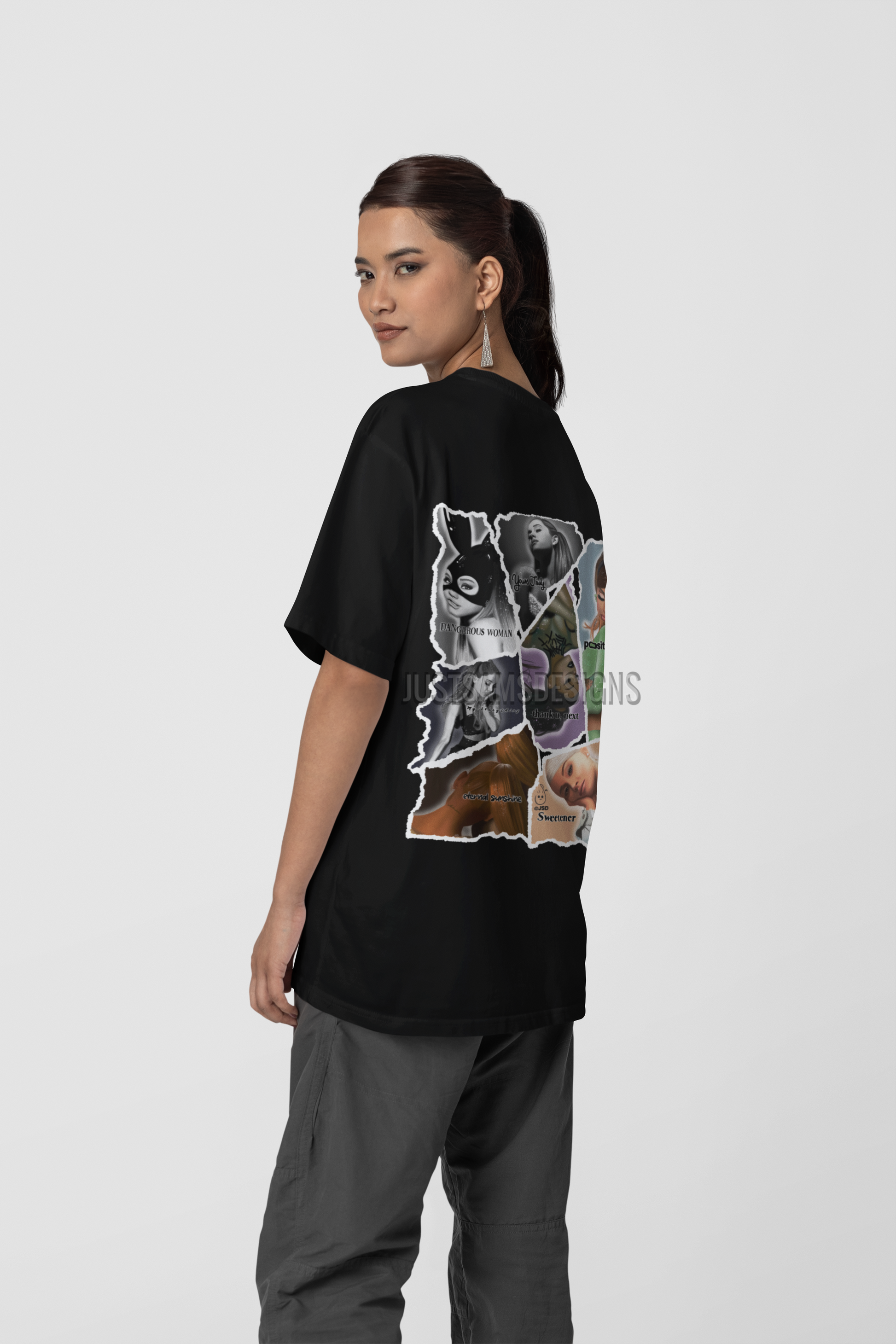 Ariana Grande Album Discography T-shirt