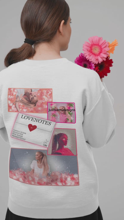 Lovenotes sweatshirt